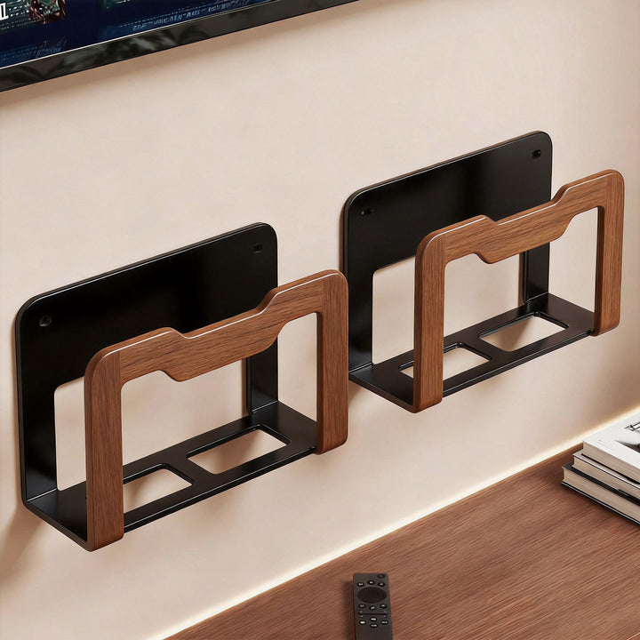 Wall-Mounted Router & Modem Organizer Bracket