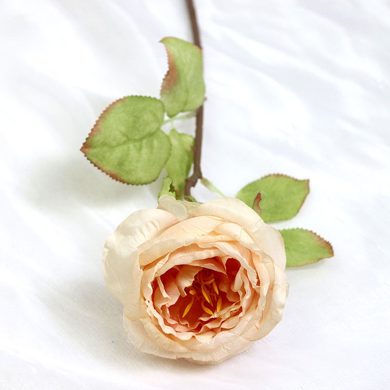 Elegant Decorative Silk Rose Stem