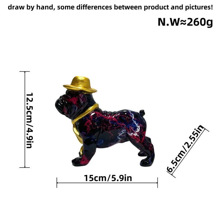Colorful decorative figure