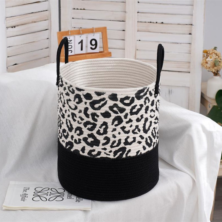 Decorative storage basket