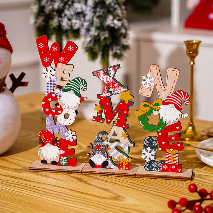 Christmas decoration figure in cute Gnome design