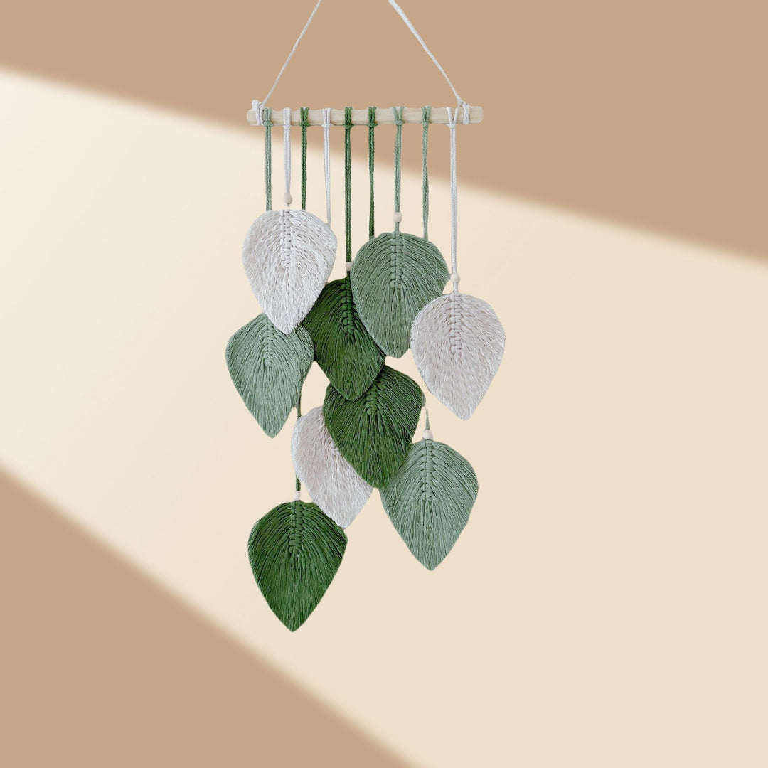 Decorative Leaf Motif Wall Hanging