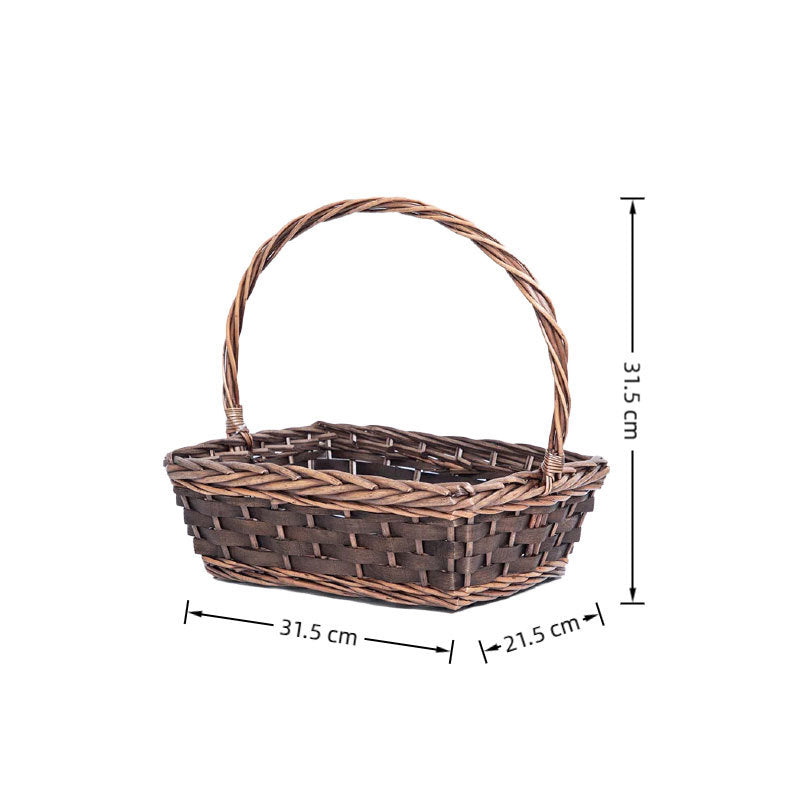Handcrafted Decorative Woven Storage Basket