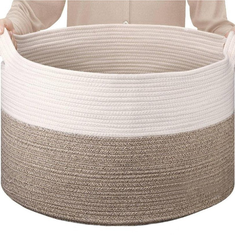 Stylish storage basket made of durable material