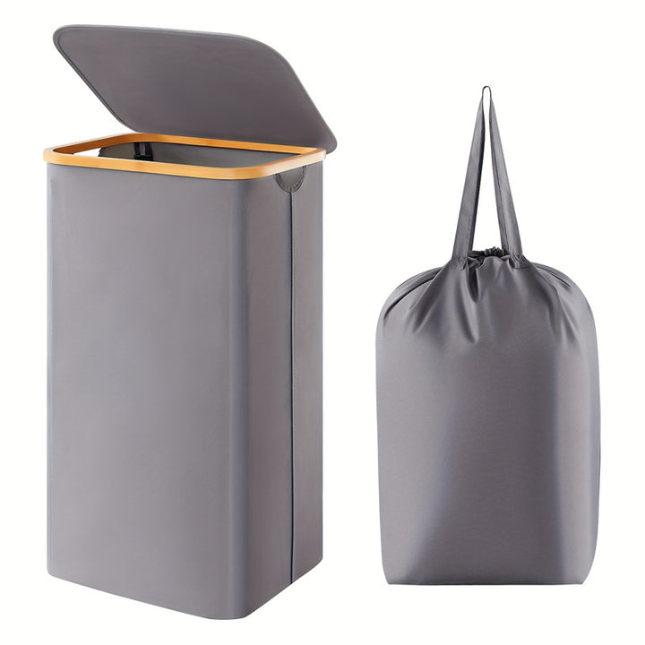 Laundry separation system with practical carrying handles and removable inner bag