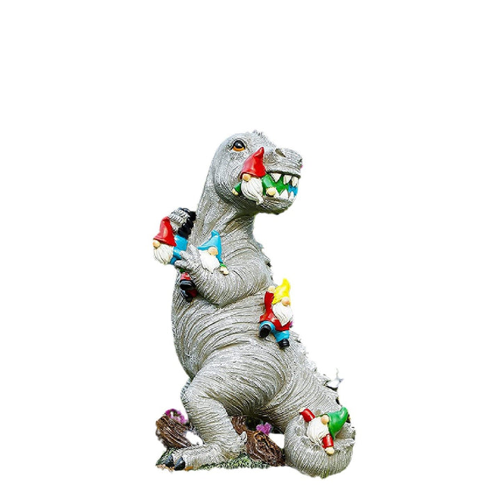 Whimsical Dinosaur Garden Figurine