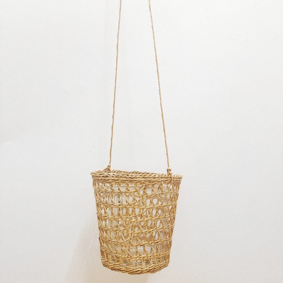 Decorative Woven Hanging Planter
