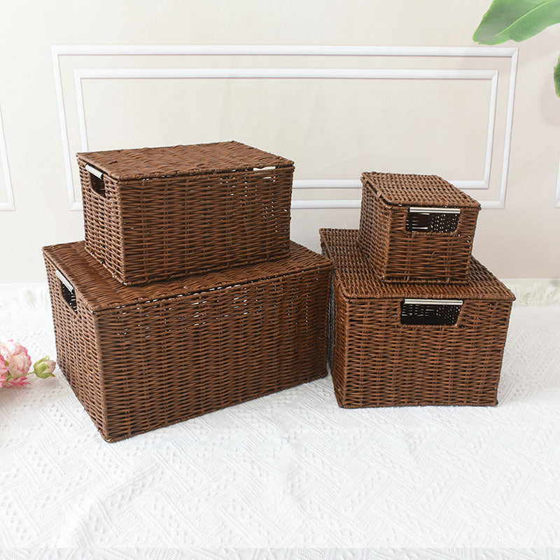 Premium Rattan Storage Box