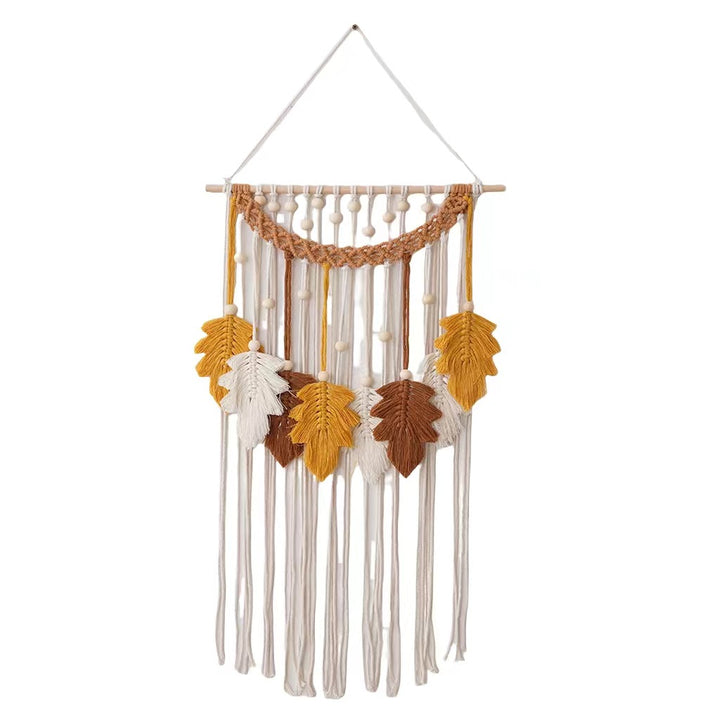 Bohemian Macramé Leaf Wall Hanging