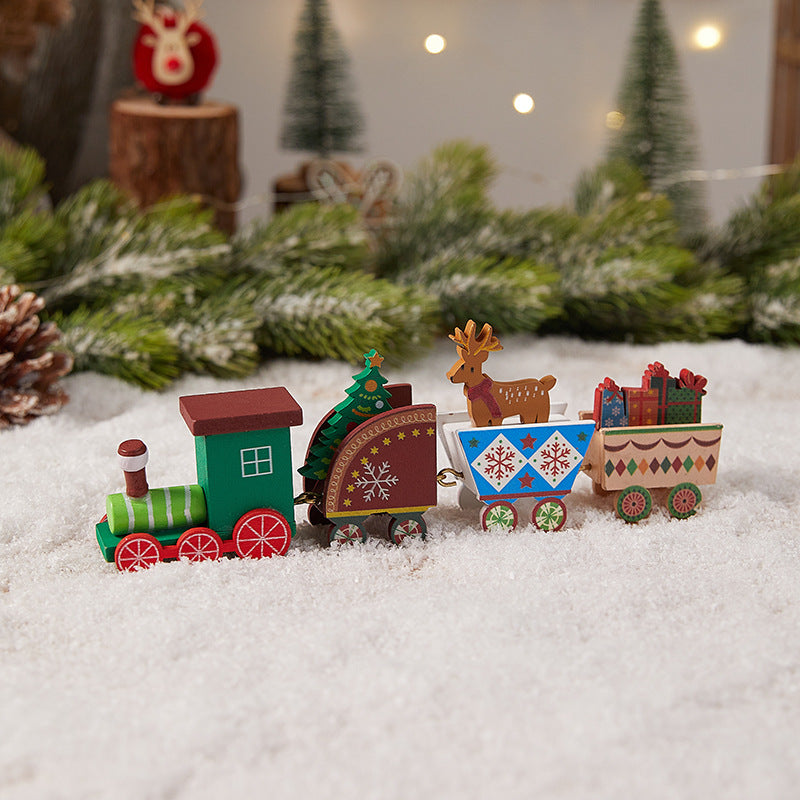 Decorative Christmas Train Set