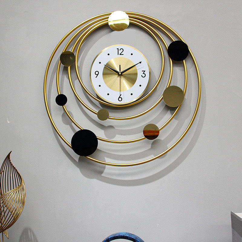 Modern Planetary Wall Clock