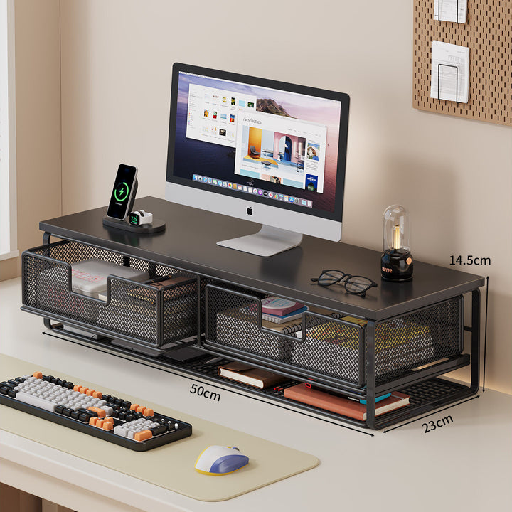 Multi-Functional Wire Mesh Desktop Organizer