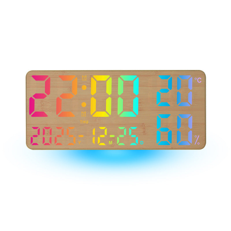 Digital Thermo-Hygrometer Alarm Clock