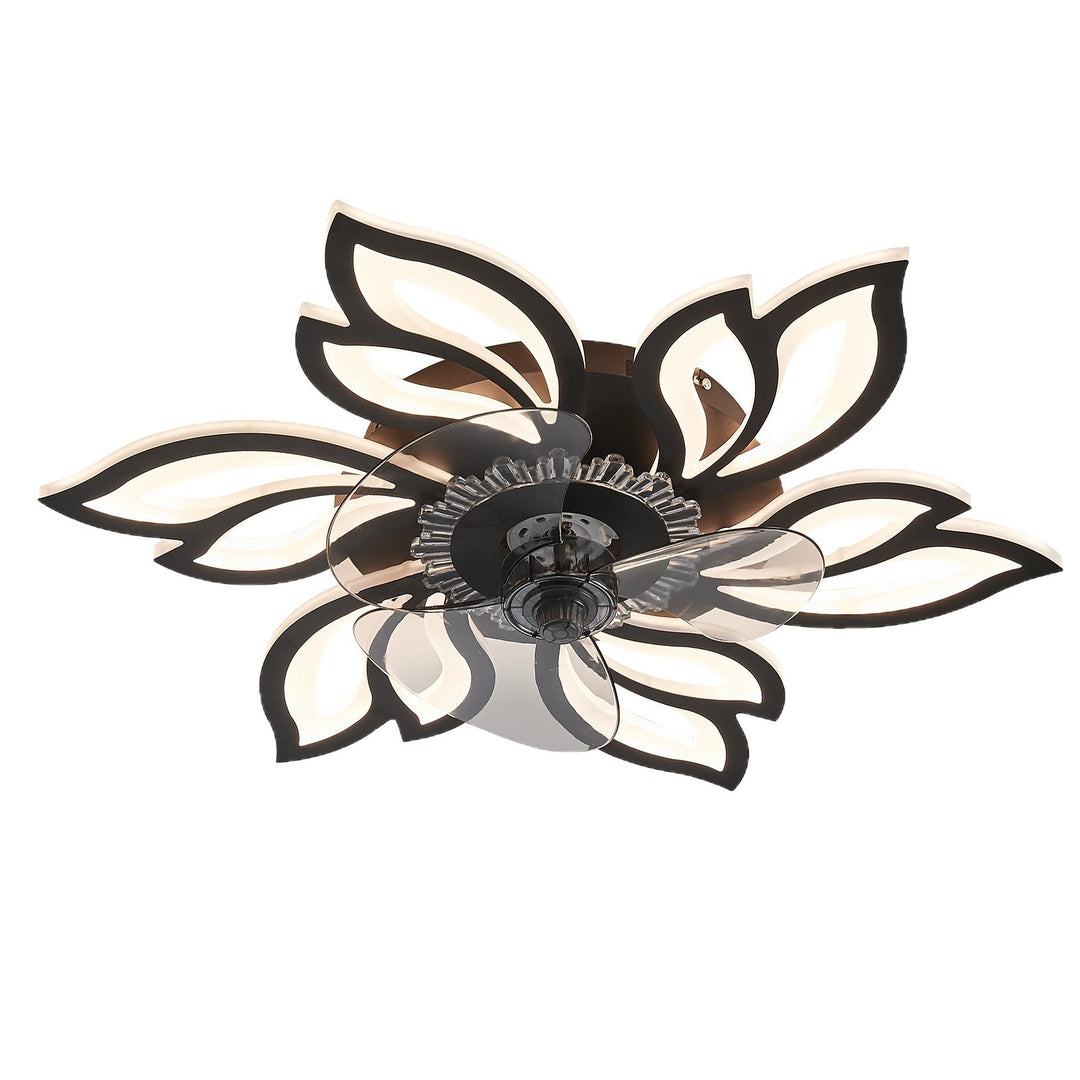 Floral Ceiling Fan Light Fixture
