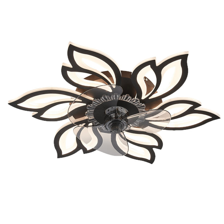 Floral Ceiling Fan Light Fixture