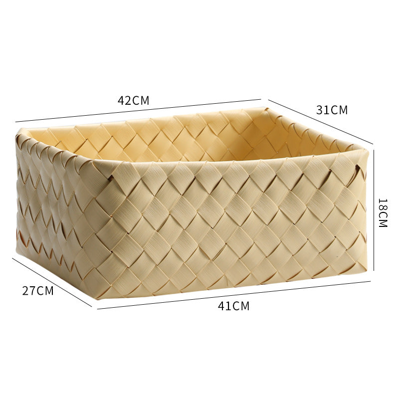 Elegant Handwoven Storage Tray