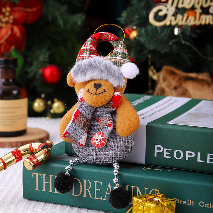 Decorative Christmas reindeer made of felt