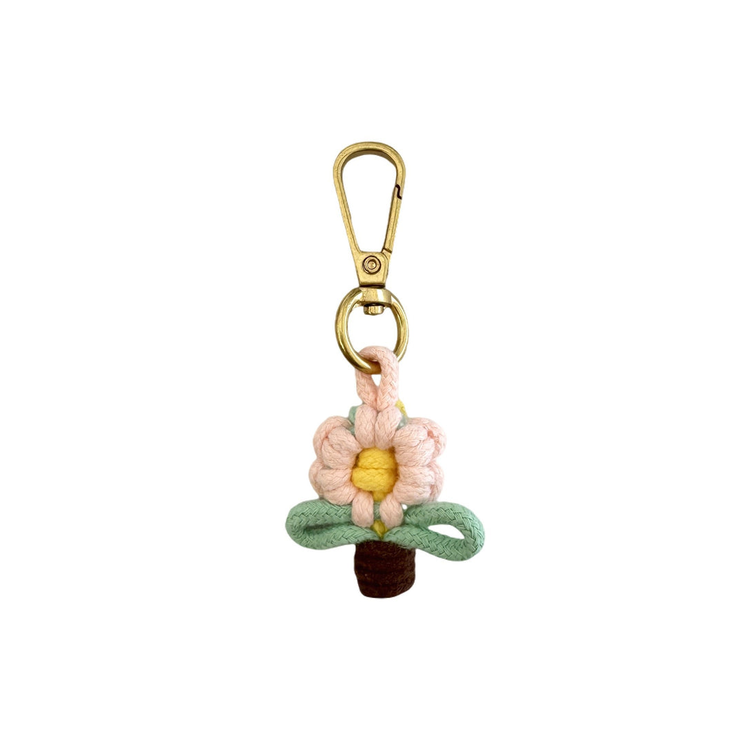 Decorative Floral Keychain