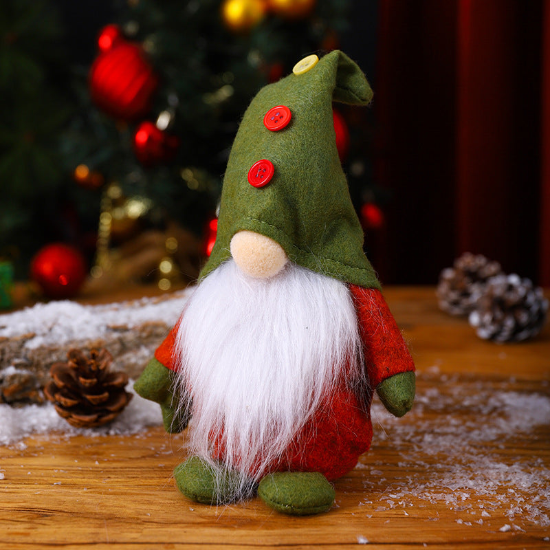 Decorative Christmas gnome figure