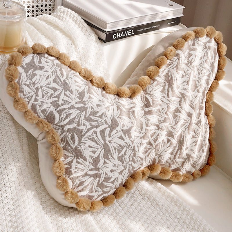 Butterfly-Shaped Decorative Pillow