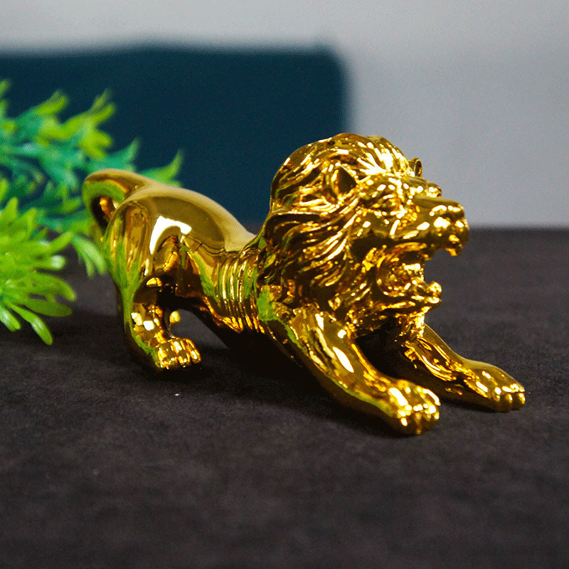 Majestic Lion Figurine