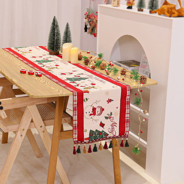 Festive table runner