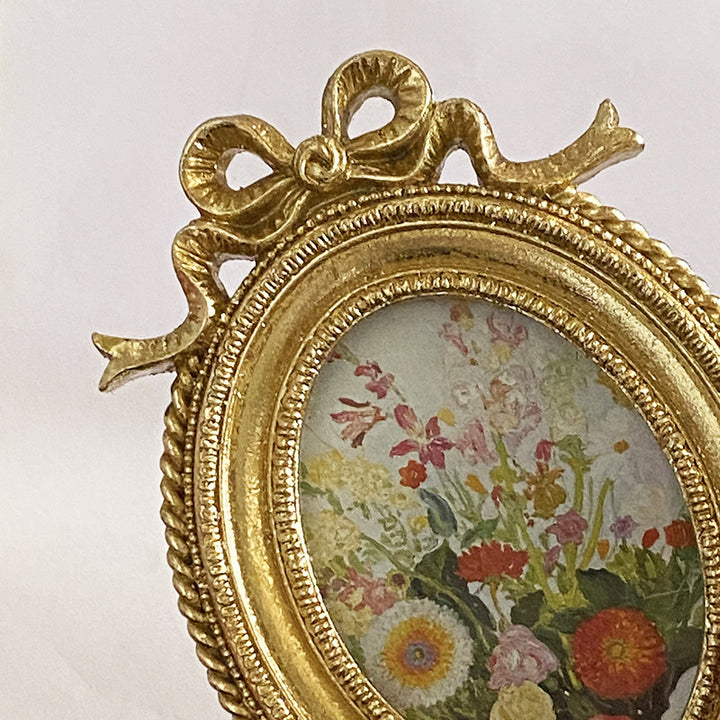 Vintage Floral Photo Frame