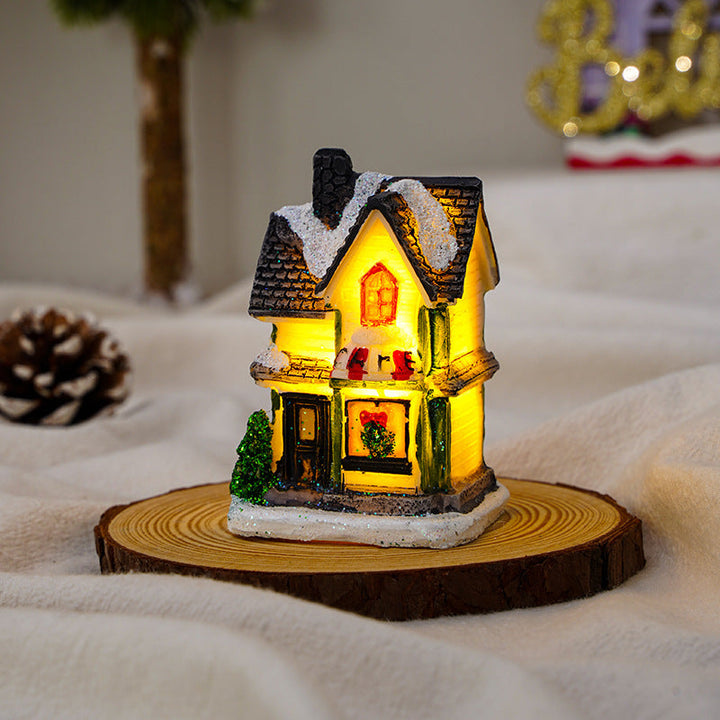 Illuminated Christmas decoration figure
