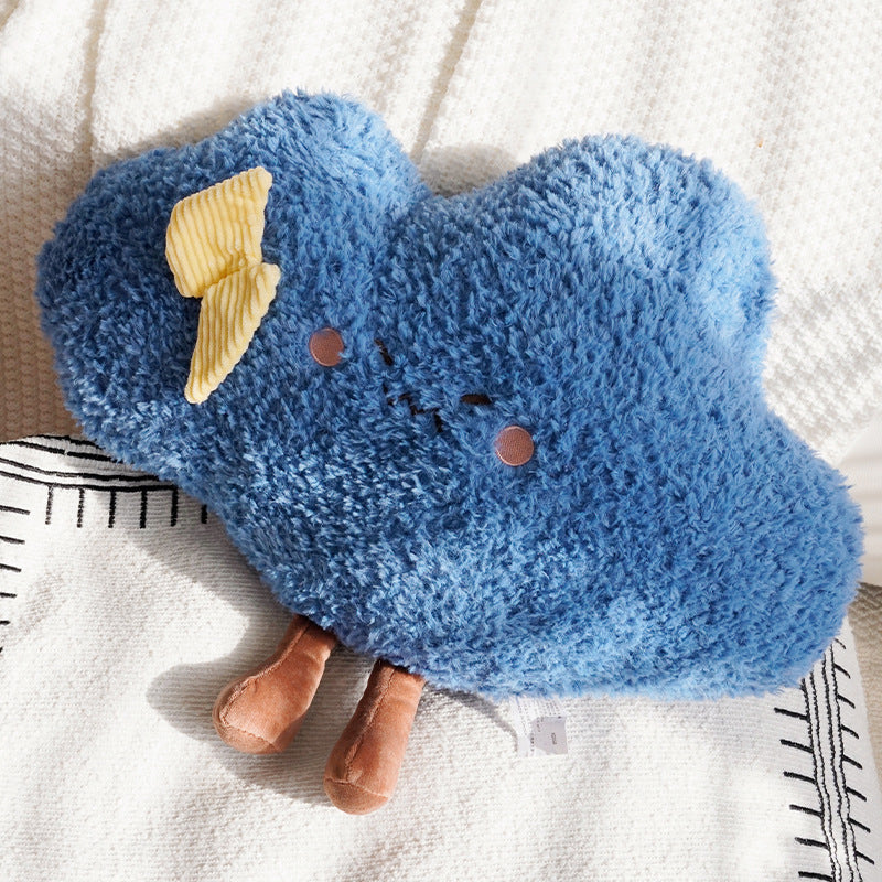 Decorative Plush Banana-Shaped Cushion