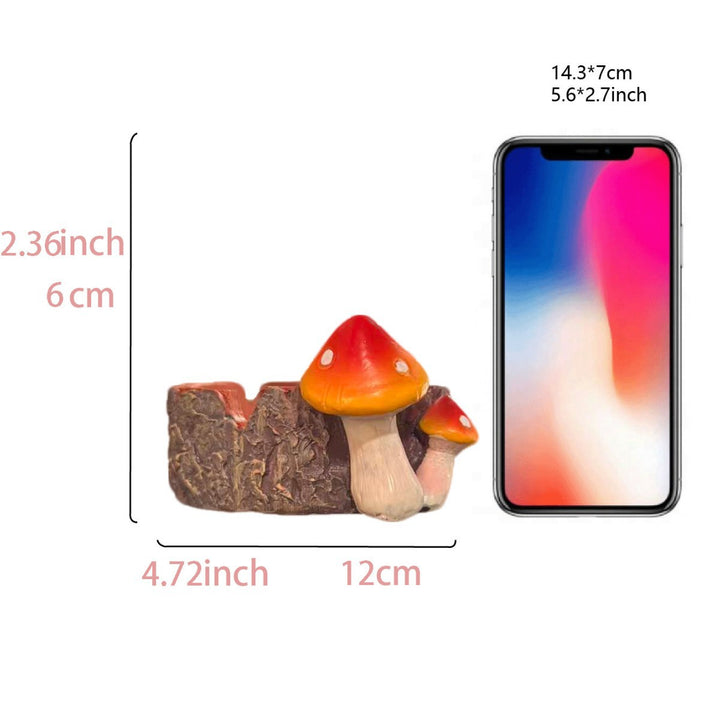 Whimsical Mushroom-Inspired Phone Holder