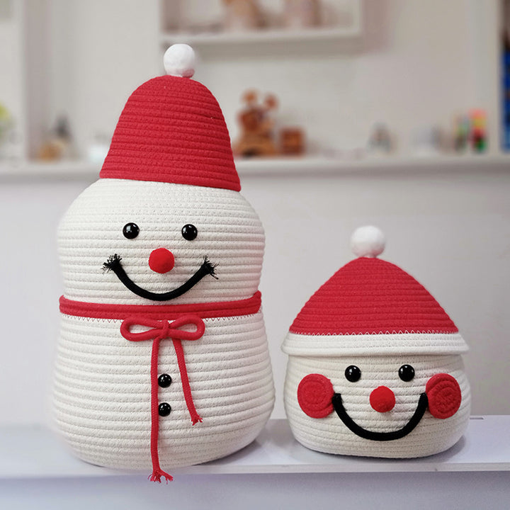 Decorative Santa Claus Basket