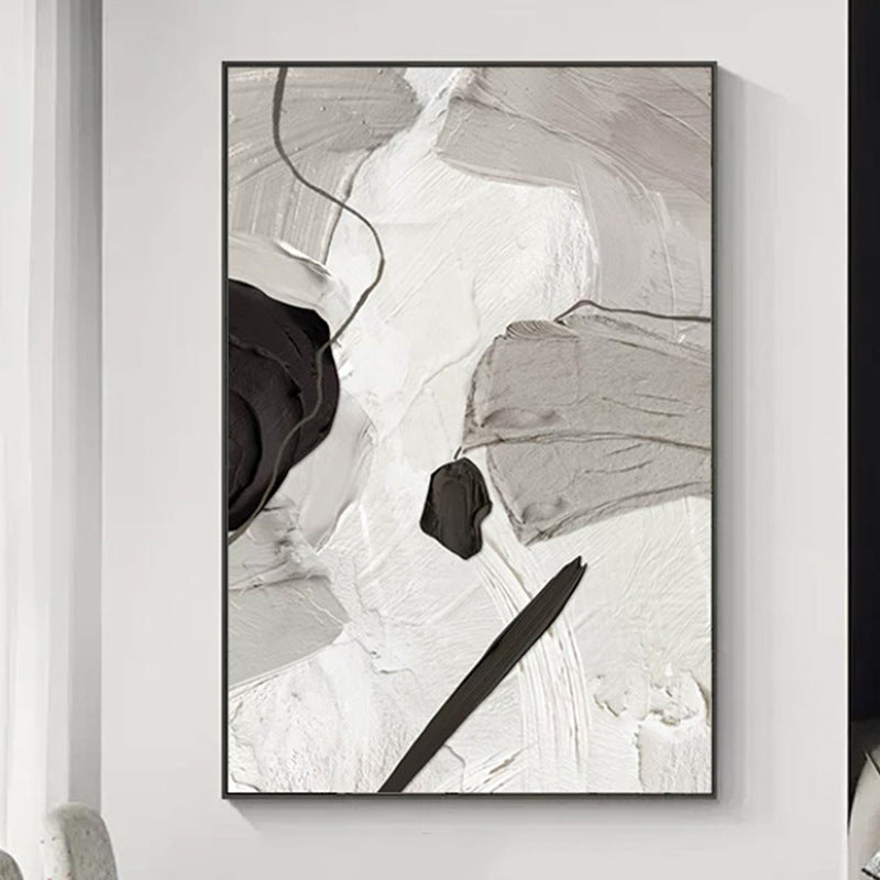 Abstract Minimalist Framed Canvas Art