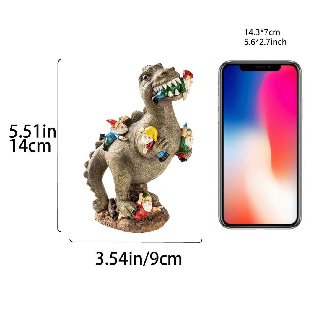 Whimsical Dinosaur Garden Figurine