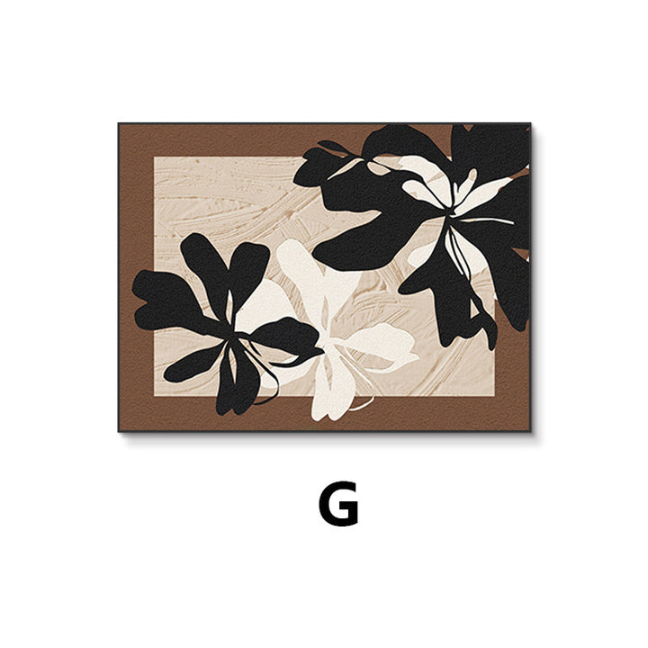 Decorative Bird Silhouette Framed Art