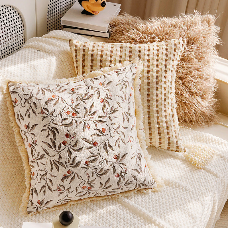 Decorative Botanical Accent Pillow