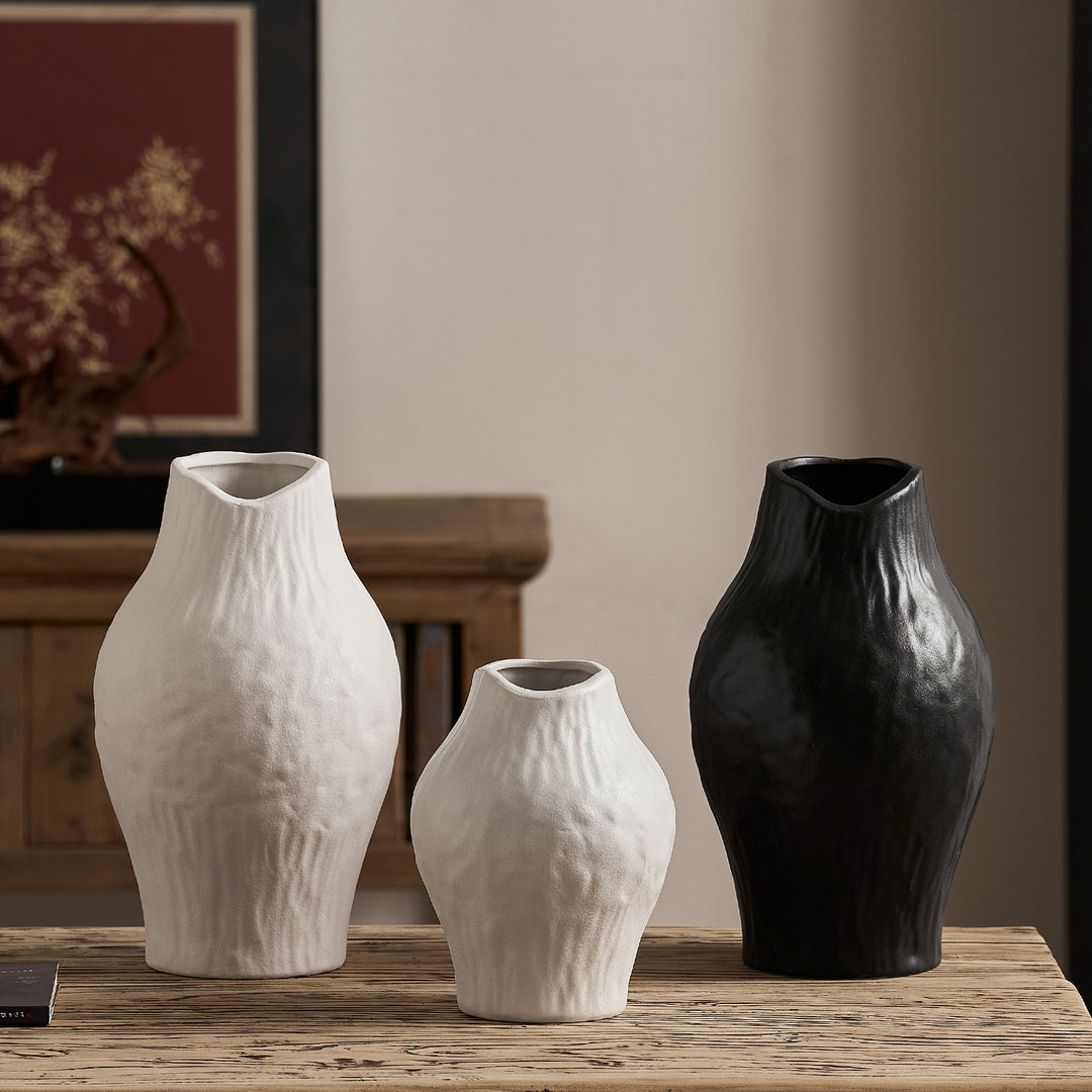 Elegant and modern ceramic vase