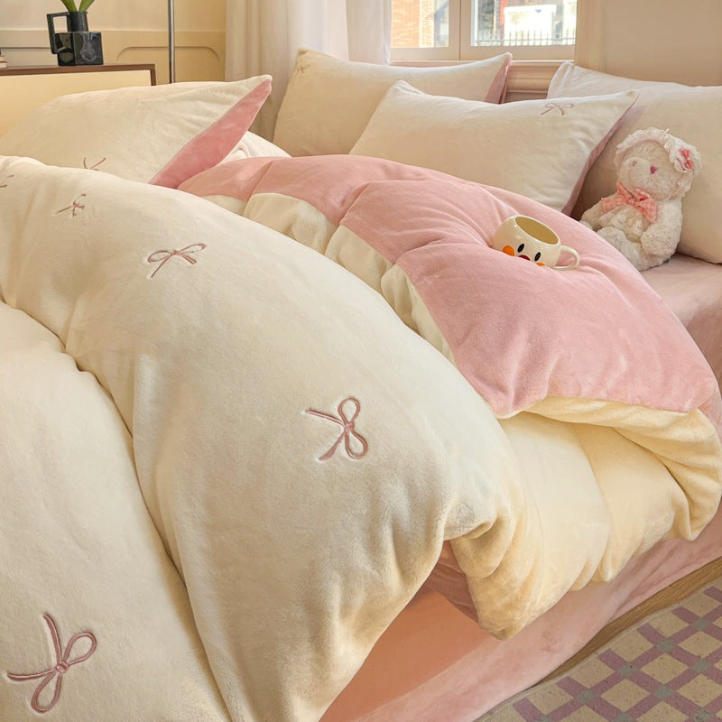 Luxurious Plush Duvet Set