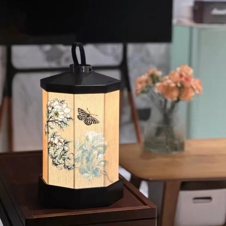 Elegant Floral Lantern