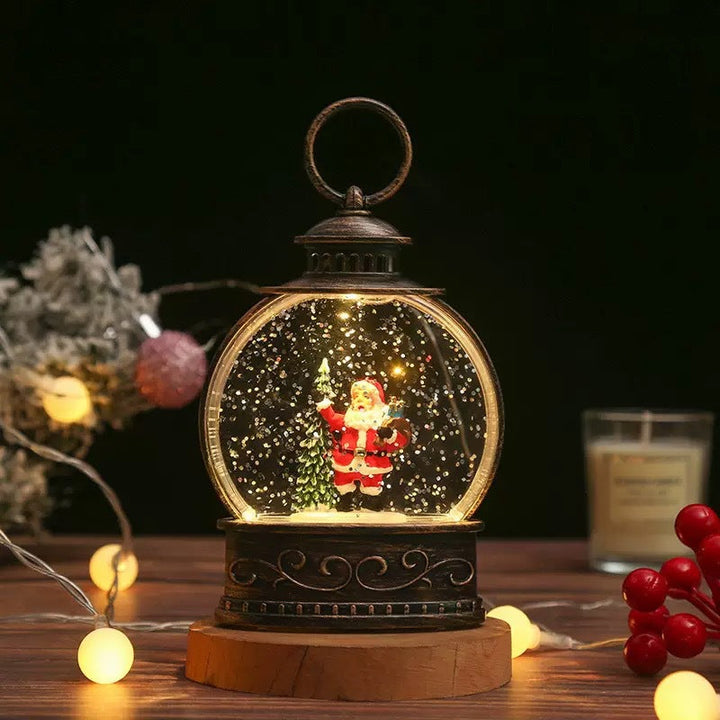 Snow Globe Lamp