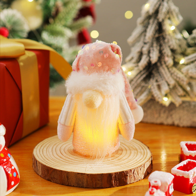 Decorative LED Snowman Figure