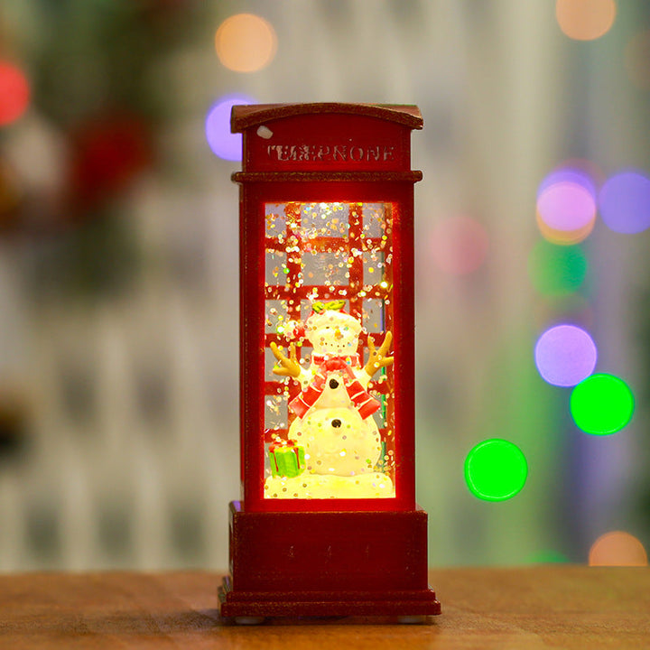 Snow Globe Lamp