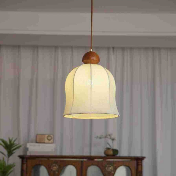 Contemporary Bell-shaped Pendant Light