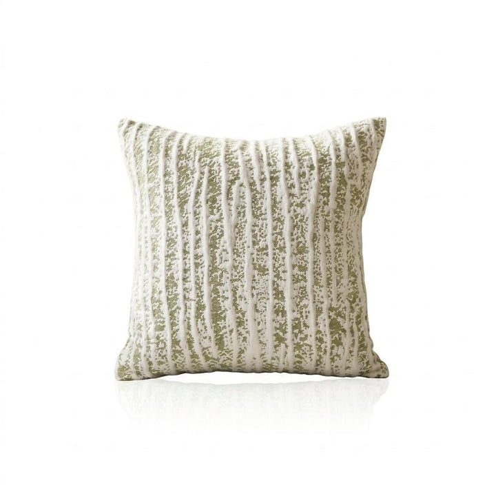 Textured Striped Throw Pillow