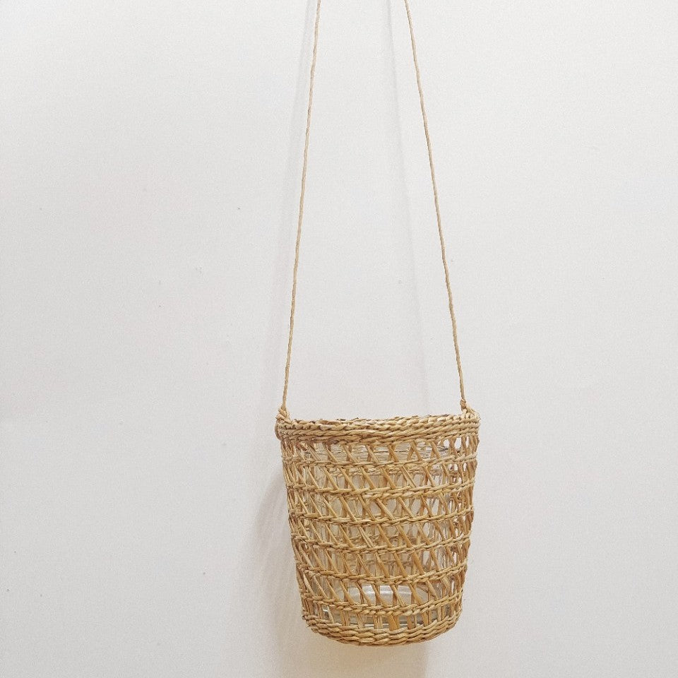 Decorative Woven Hanging Planter