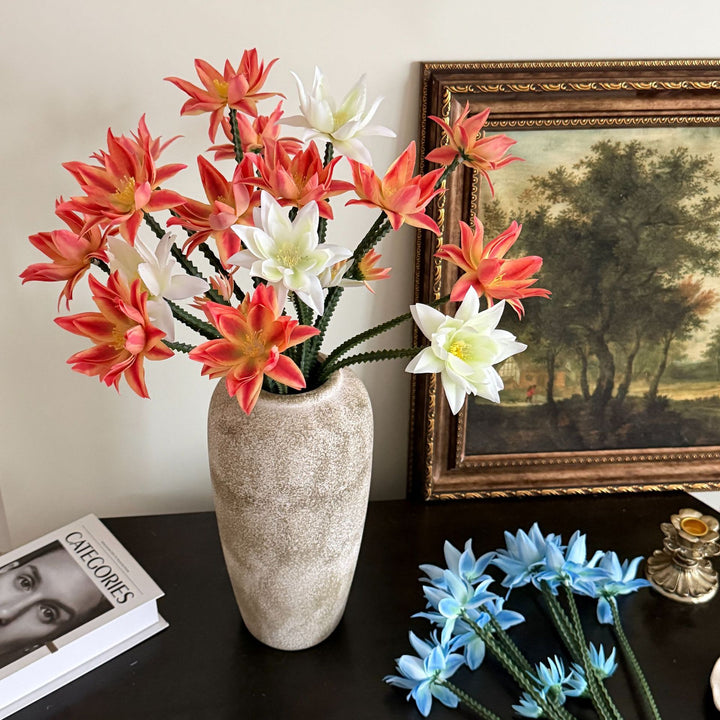 Decorative Faux Lotus Flower Arrangement for Home