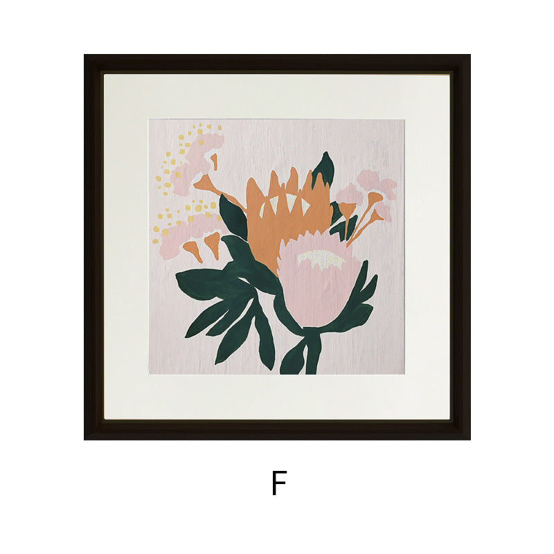 Framed Botanical Leaf Art Print
