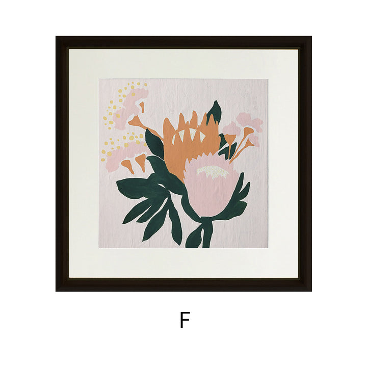 Framed Botanical Leaf Art Print