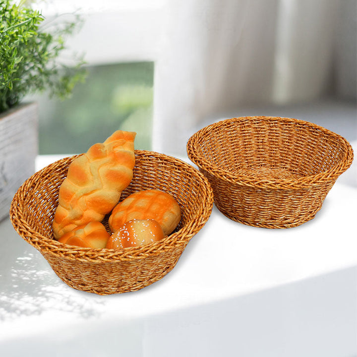 Decorative Handmade Wicker Fruit Bowl