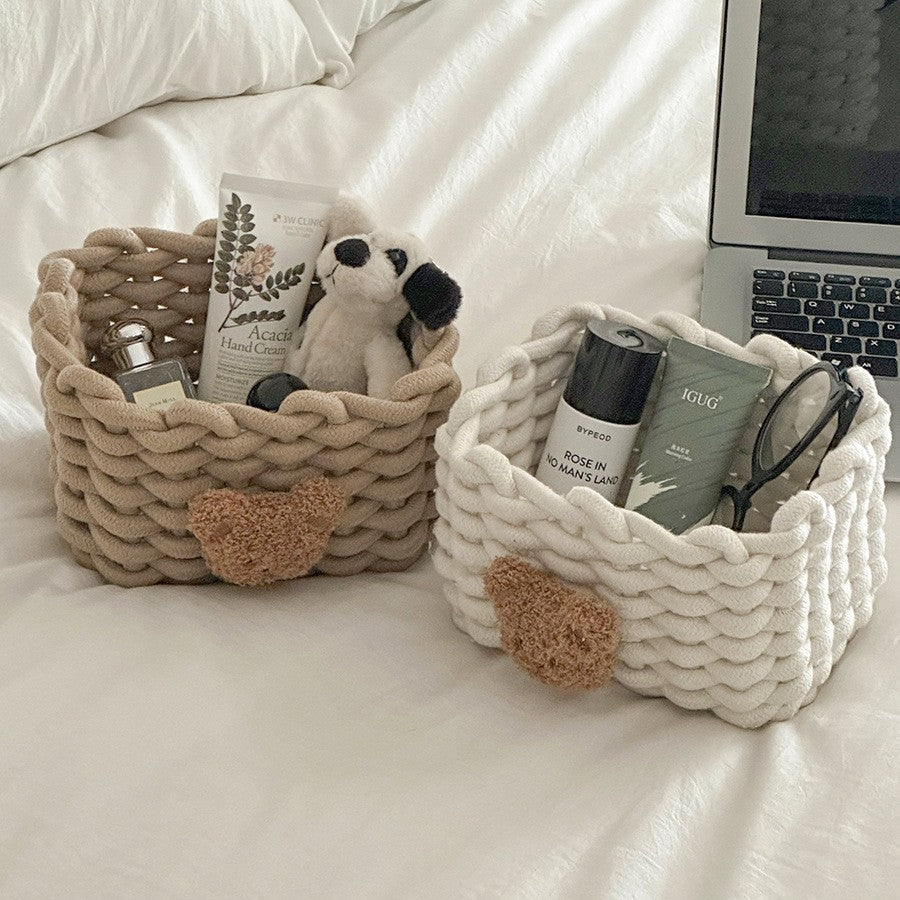 Handwoven Decorative Storage Basket