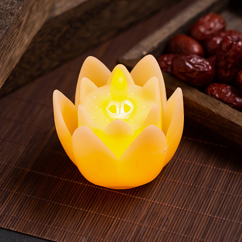 LED Lotus Candle